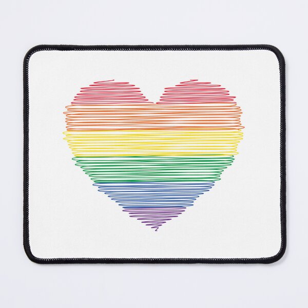 Item preview, Rainbow heart designed and sold by ReydaDesign.
