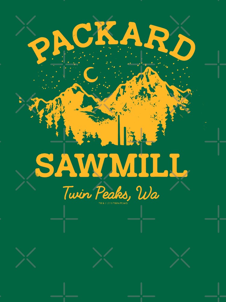 Twin Peaks Packard Sawmill Retro Vista Logo Premium T-Shirt Twin Peaks Packard Sawmill Retro Vista Logo Premium T-Shirt