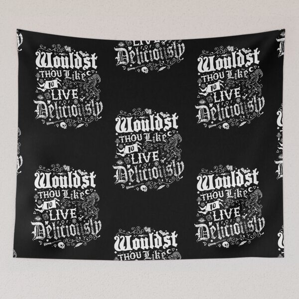 Item preview, Live Deliciously - Gothic Witch Design - Occult Witch Symbols  designed and sold by Nemons.