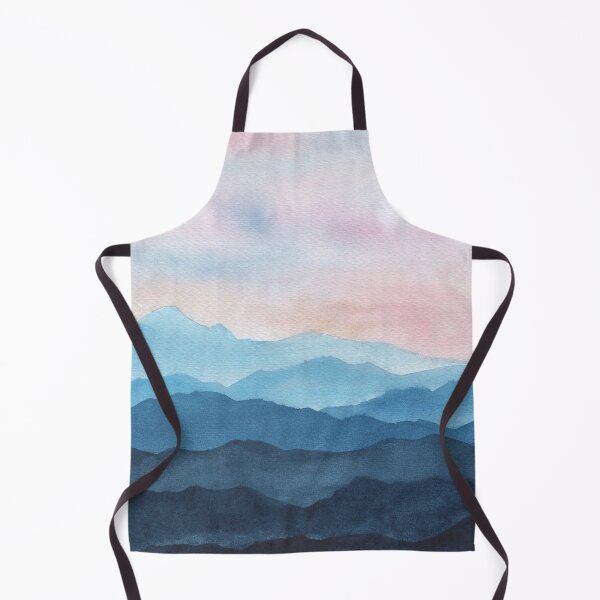 Item preview, Blue Abstract Mountains designed and sold by Ana Moguš.