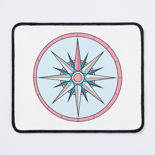 Item preview, Transgender Compass Rose designed and sold by renbydesigns.
