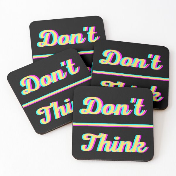 Item preview, Don't Overthink Riddle designed and sold by MGuyerArt.