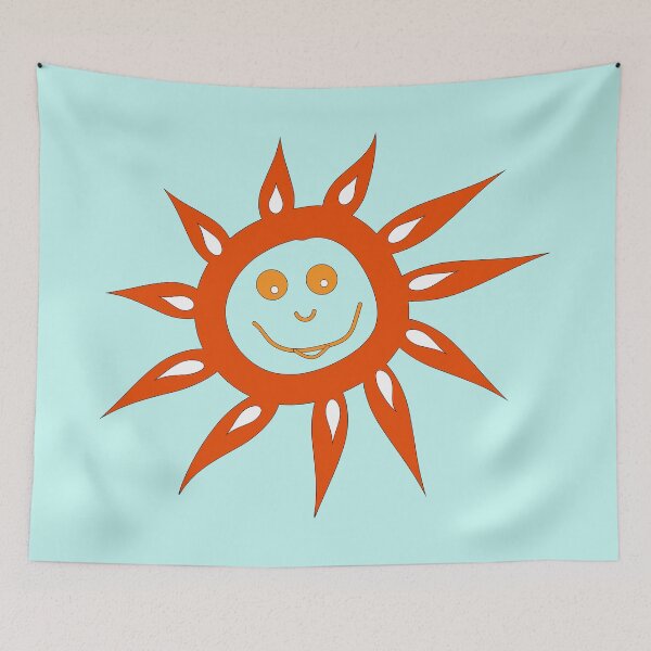 Item preview, A cheerful orange sun. designed and sold by TatianaAltati.