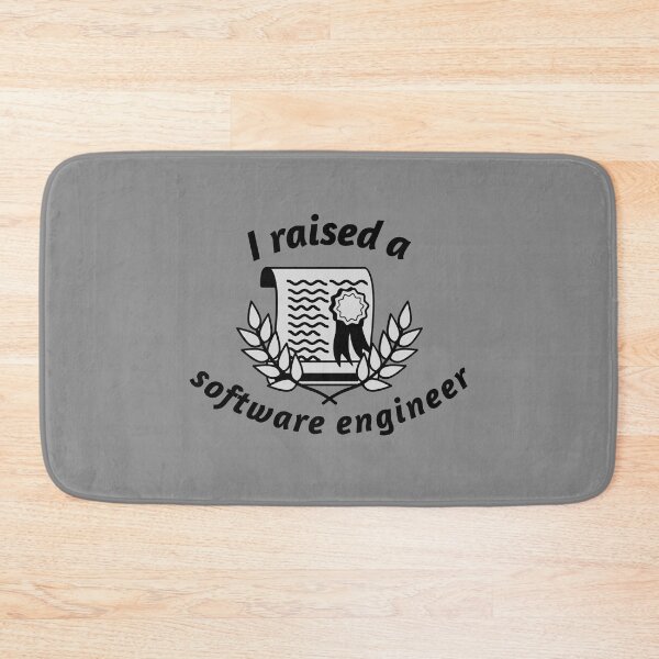 Item preview, I Raised a Software Engineer - Proud Parents -  College / University Graduation - Graduatees designed and sold by GraduaTees.