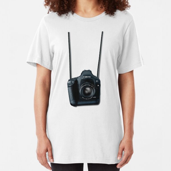 Camera shirt - for Canon users Slim Fit T-Shirt