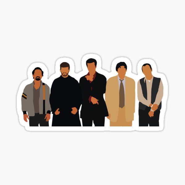 The Usual Suspects movie black Poster for Sale by LapinMagnetik