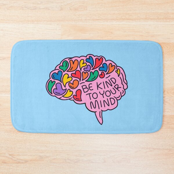 Item preview, Be kind to your mind - Autism Awareness designed and sold by Paperfly Studio.
