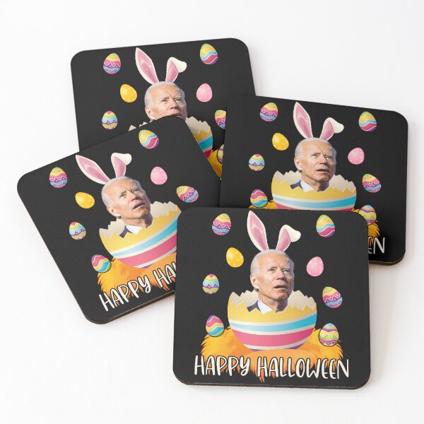 Item preview, Funny Bunny Joe Biden Confused Happy Halloween Easter  designed and sold by RosannaArt.