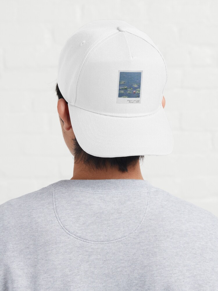 Imagen 4 de 7, Gorra con la obra Cuerdas del corazón - Los nenúfares de Monet, diseñada y vendida por pripple.