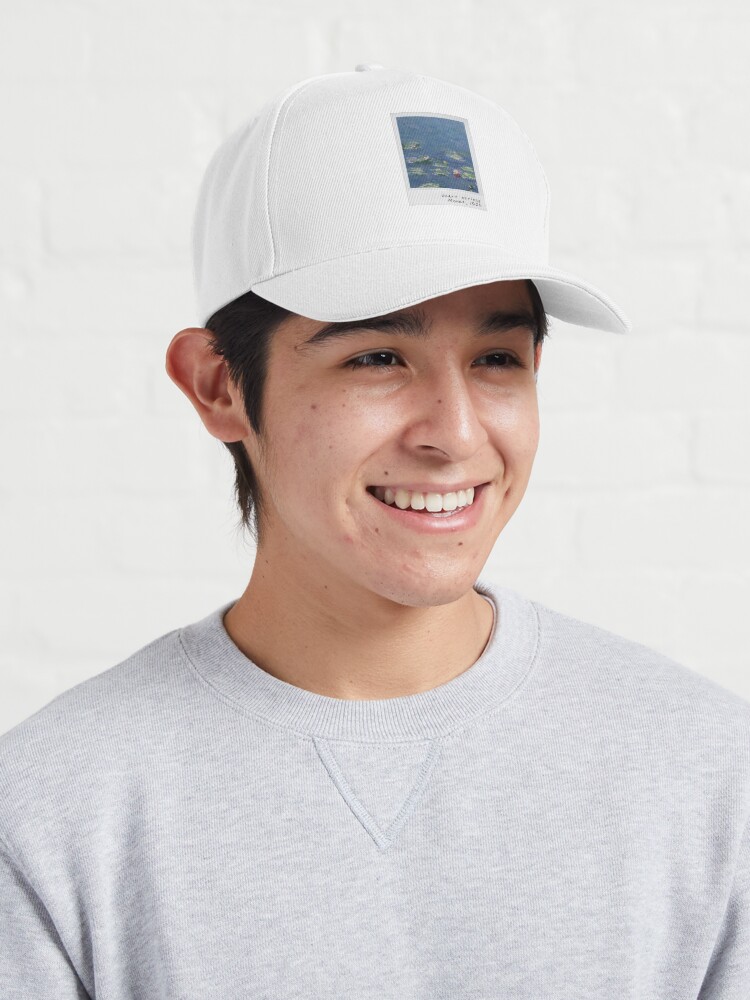 Imagen 3 de 7, Gorra con la obra Cuerdas del corazón - Los nenúfares de Monet, diseñada y vendida por pripple.