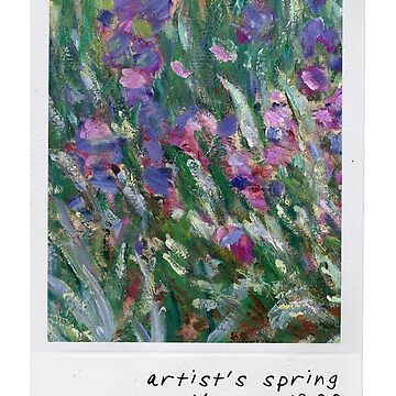 Artwork thumbnail, monet's garden by pripple
