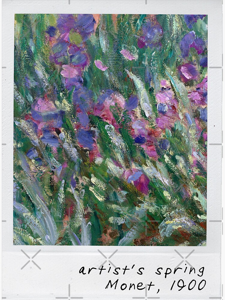 Thumbnail 3 of 3, Sticker, monet's garden designed and sold by pripple.