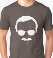 Stan Lee in White Unisex T-Shirt