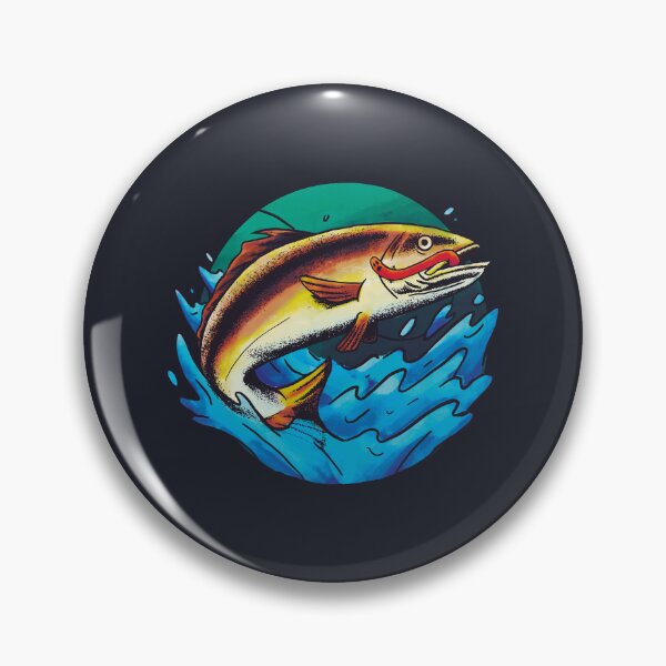 Item preview, salmon fishing designed and sold by DerSenat.