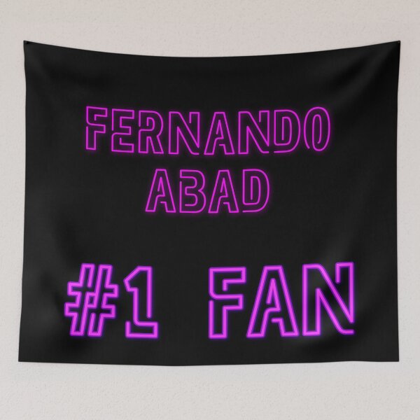Item preview, Fernando Abad #1 fan designed and sold by 2Girls1Shirt.