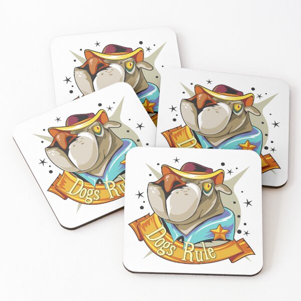 Item preview, Dogs Rule- Funny Animal Cartoons designed and sold by Wilcox PhotoArt.