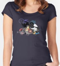 D&D Birds Women's Fitted Scoop T-Shirt