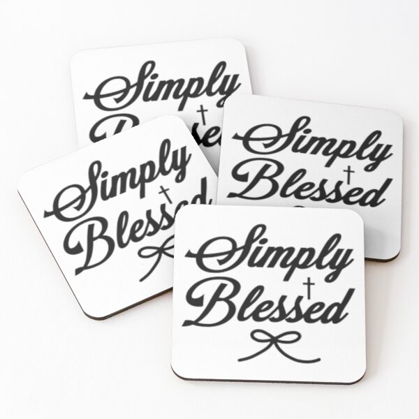 Item preview, Not Lucky Simply Blessed designed and sold by Dbanksdesign.