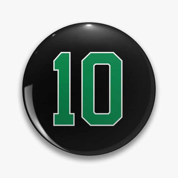 Item preview, 10 number, green lucky sports ten designed and sold by ArtIsParty.