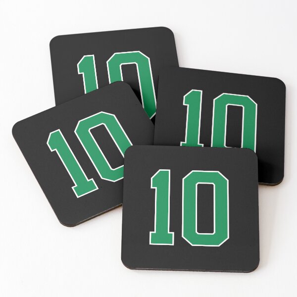 Item preview, 10 number, green lucky sports ten designed and sold by ArtIsParty.
