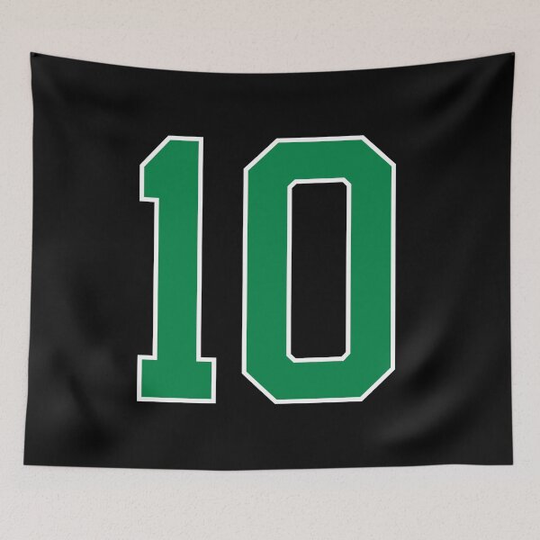 Item preview, 10 number, green lucky sports ten designed and sold by ArtIsParty.