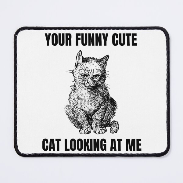 Item preview, Your Funny Cute Cat Looking At Me designed and sold by Nepaz-Designs.
