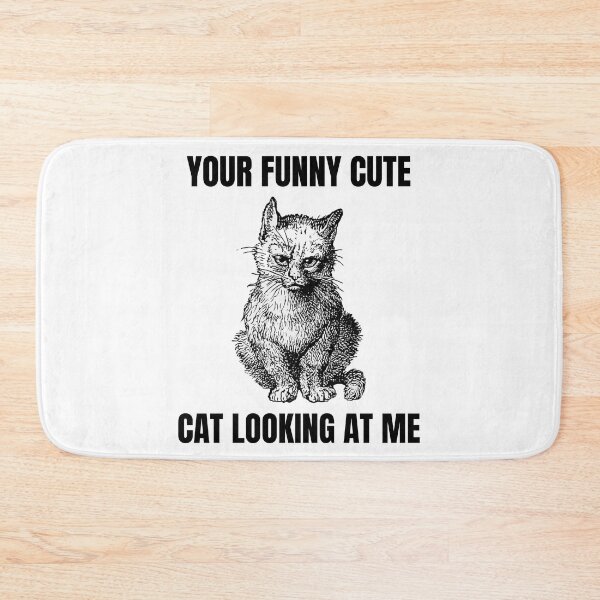 Item preview, Your Funny Cute Cat Looking At Me designed and sold by Nepaz-Designs.