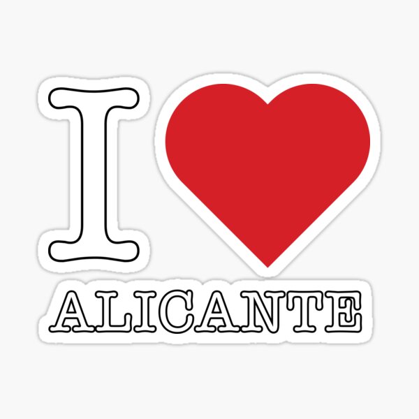 Item preview, Because I love Alicante, Spain designed and sold by ArtIsParty.