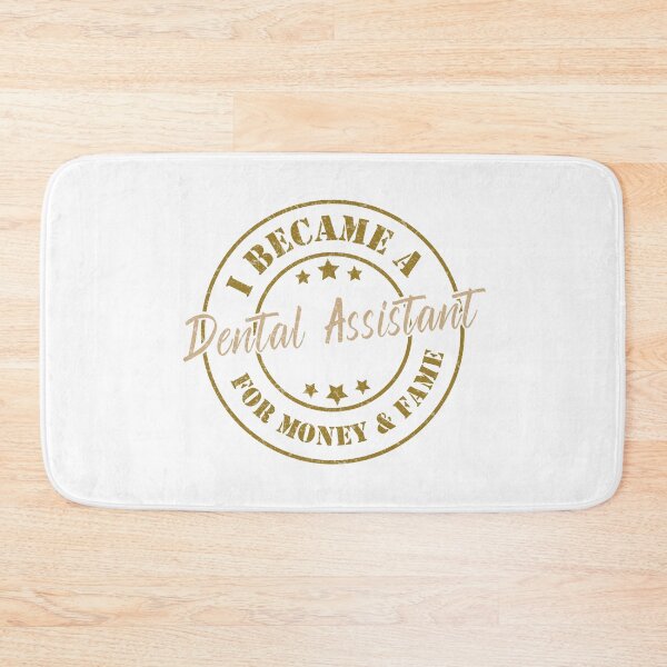Item preview, I Became A Dental Assistant For Money And Fame - Funny Dental Assistant Quote Gift Idea For Men and Womens designed and sold by Mmmm3344.