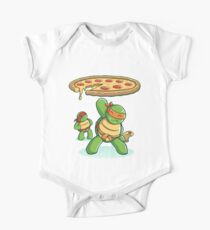 Delicious Disk Attack - Ninja Turtles One Piece - Short Sleeve