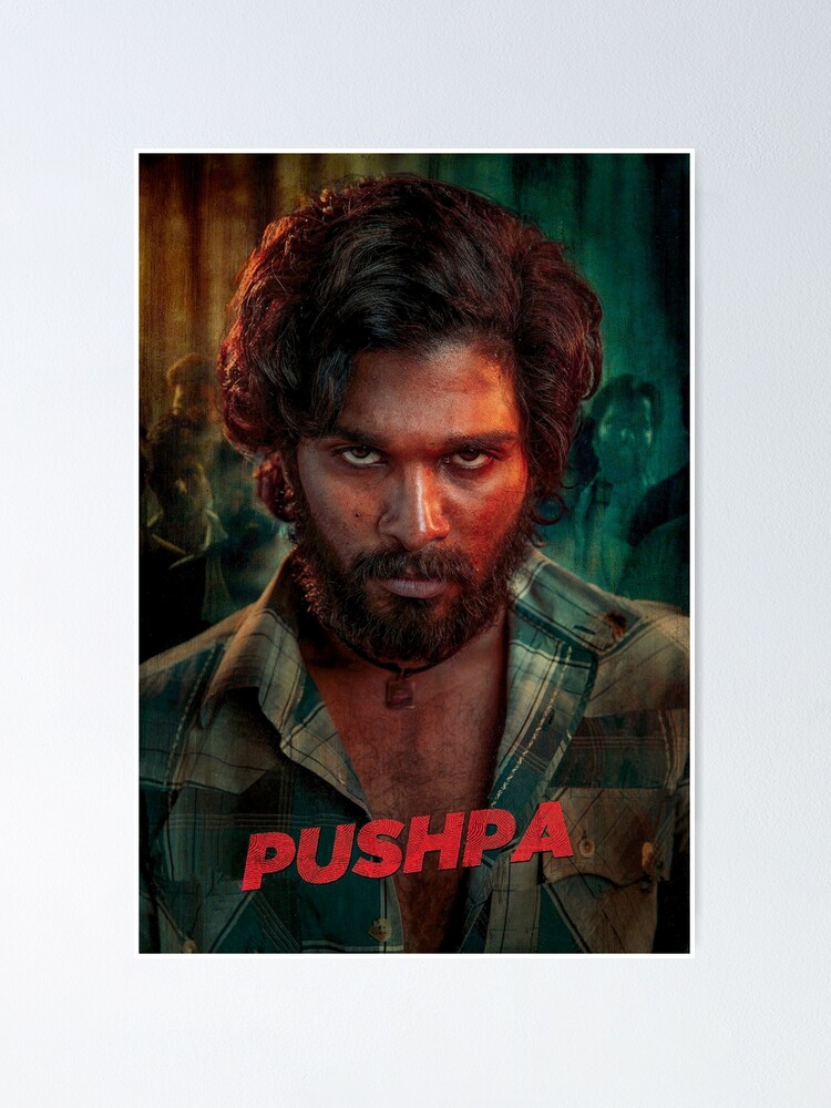 "Pushpa Wallpaper HD Poster" Poster for Sale by Palash-20 | Redbubble