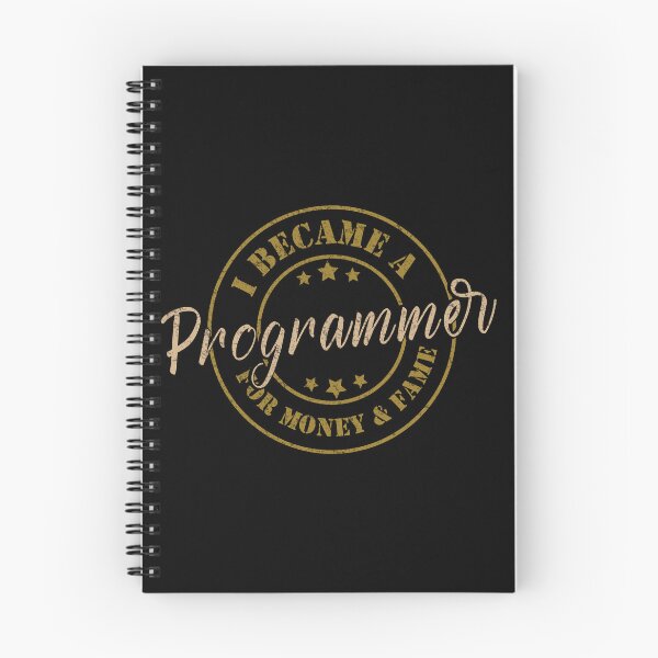 Item preview, I Became A Programmer For Money And Fame - Funny Programmer Quote Gift Idea For Men and Womens designed and sold by Mmmm3344.