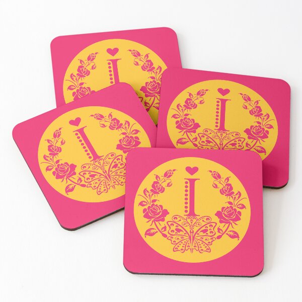 Item preview, Roses, Heart and Butterfly Monogram I designed and sold by ClownFishArts.