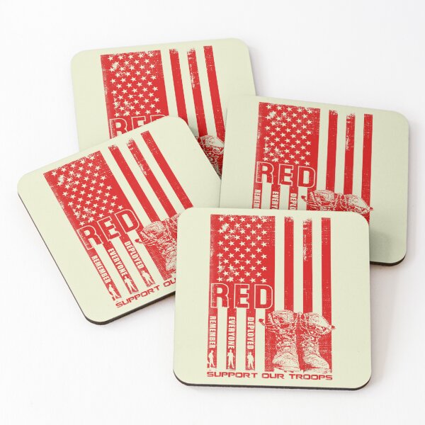 Item preview, Red Friday Military Shirt  Support Our Troops designed and sold by icecoconut.