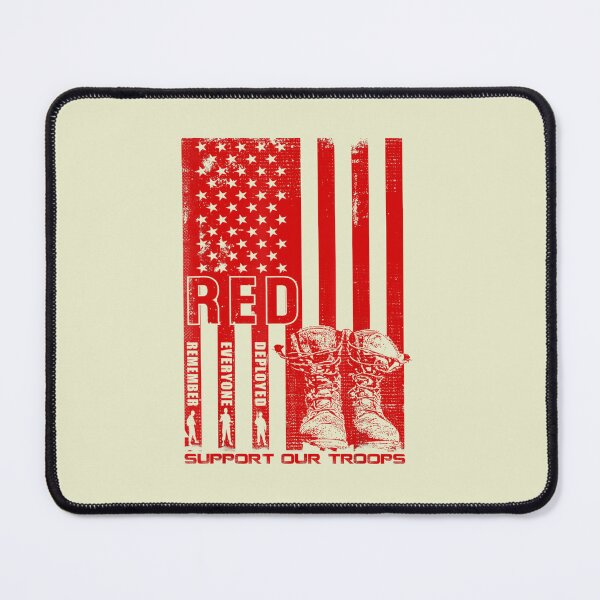 Item preview, Red Friday Military Shirt Support Our Troops designed and sold by icecoconut.