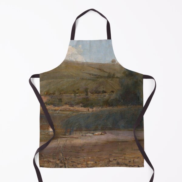 Item preview, girls in the water Impressionistic landscape - Charles Conder designed and sold by Vintage Designs +.