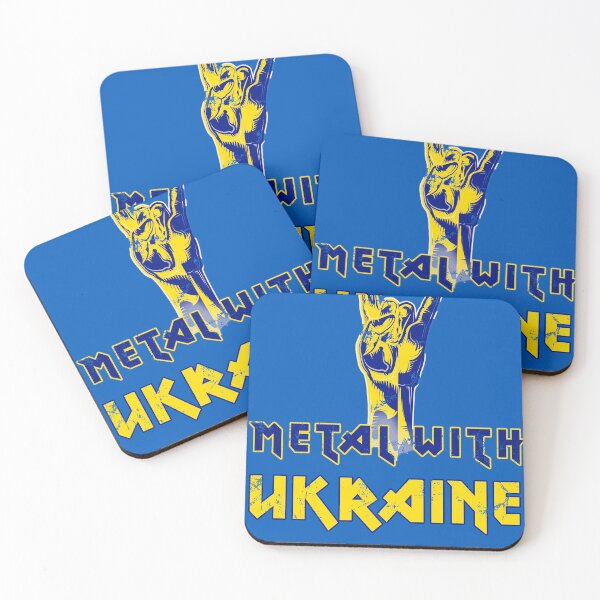 Item preview, Metal with Ukraine designed and sold by Feline Rockstars.