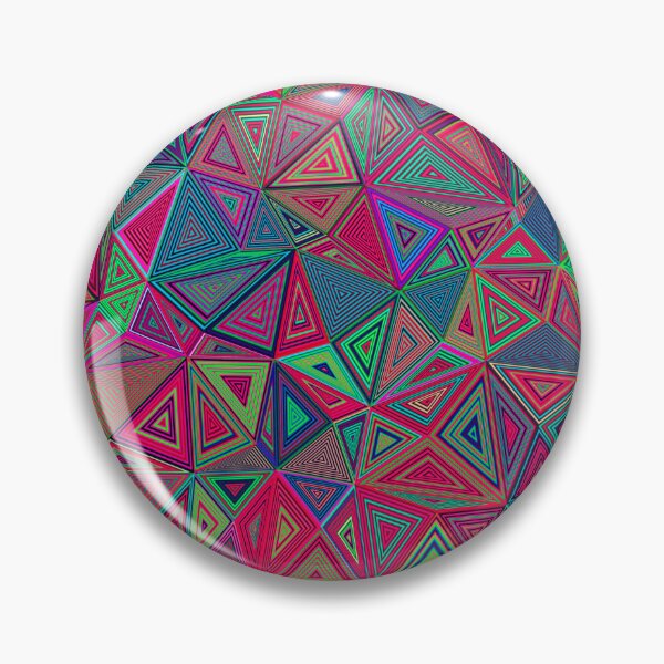 Item preview, Abstract geometric triangles pattern designed and sold by cutecrazytshirt.