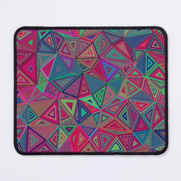 Item preview, Abstract geometric triangles pattern designed and sold by cutecrazytshirt.