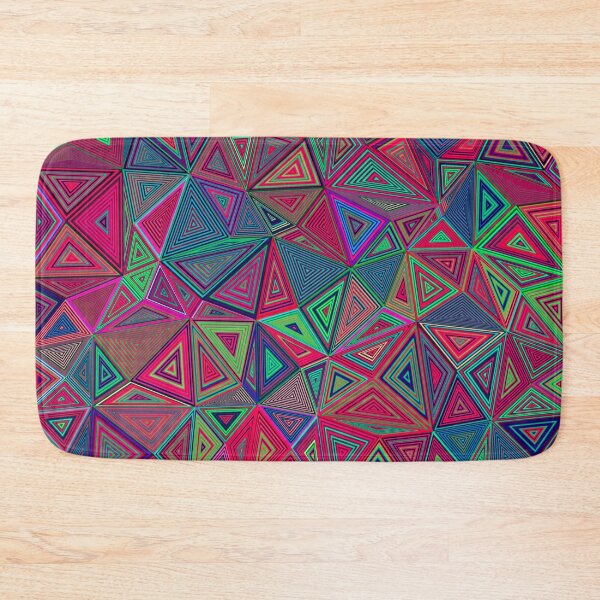 Item preview, Abstract geometric triangles pattern designed and sold by cutecrazytshirt.