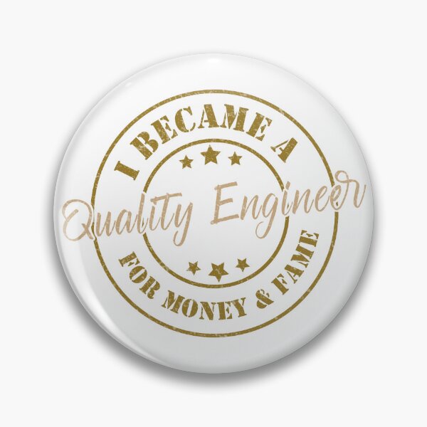 Item preview, I Became A Quality Engineer For Money And Fame - Funny Quality Engineer Quote Gift Idea For Men and Womens designed and sold by Mmmm3344.
