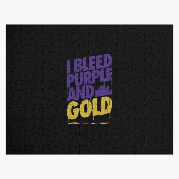 Los Angeles Lakers - LA Lakers logo I Bleed Purple & Gold - MAGNET 