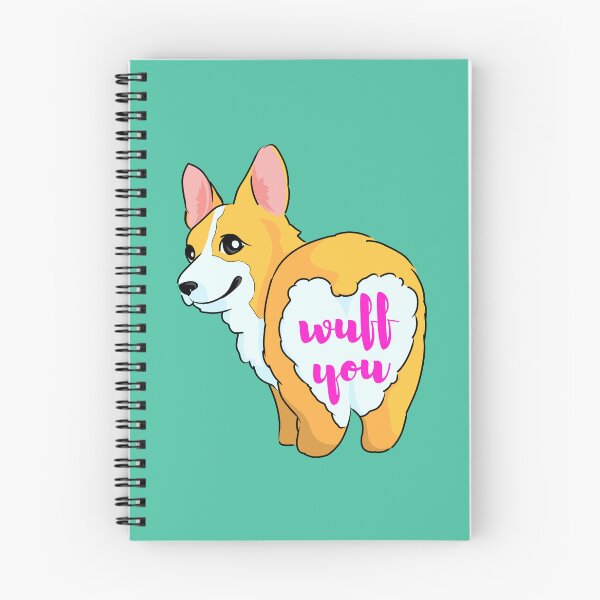 Item preview, Thicc Cute Butt Corgi Says Wuff You designed and sold by Cawaiico.