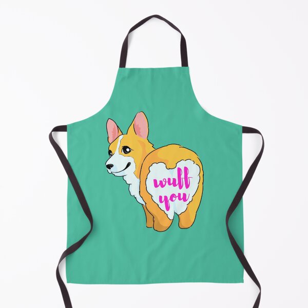 Item preview, Thicc Cute Butt Corgi Says Wuff You designed and sold by Cawaiico.