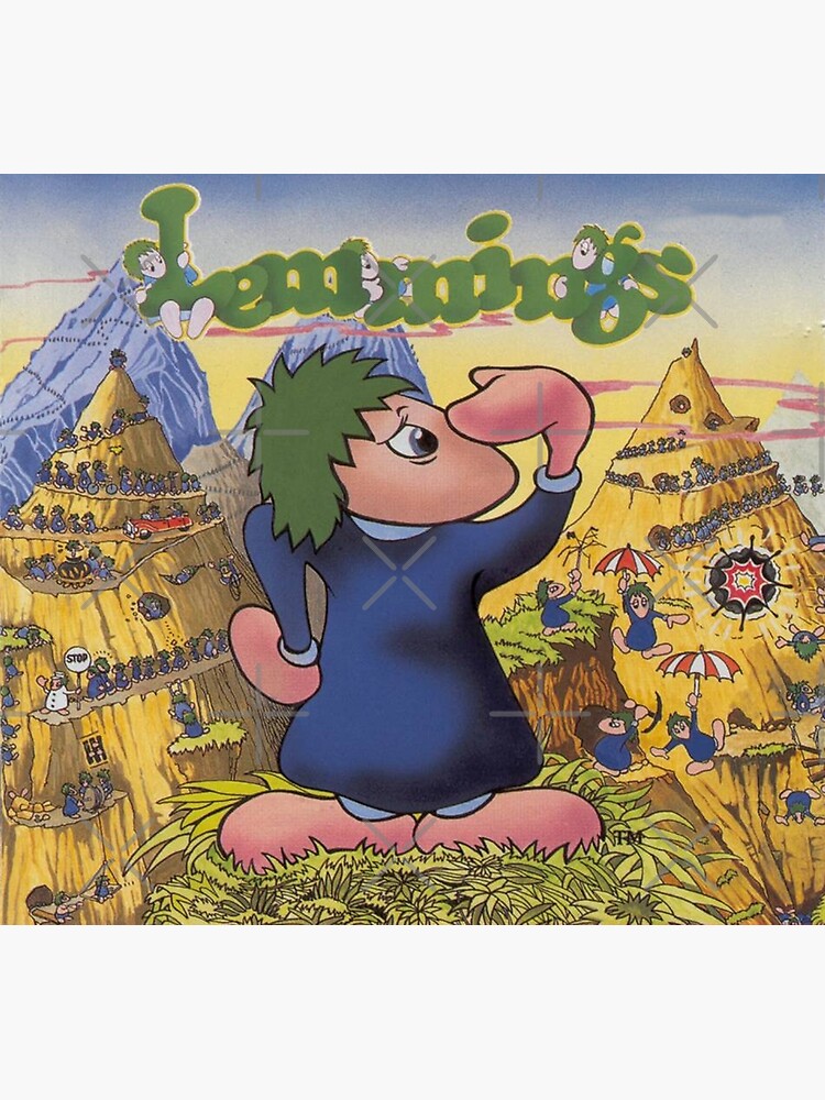 Lemmings 2 - The Tribes Poster for Sale by iloveamiga