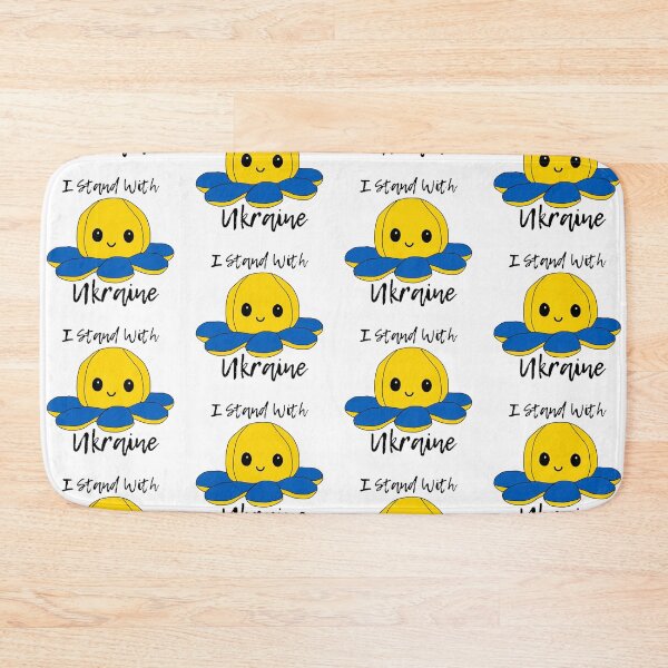 Item preview, happy little octopus (i stand with ukraine edition) designed and sold by ShipsinParadise.