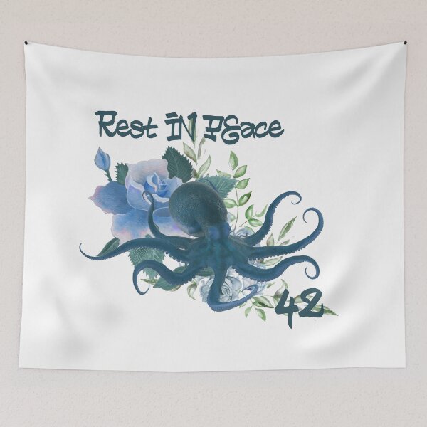 Item preview, Rest in Peace, 42 designed and sold by KMGraphics99.