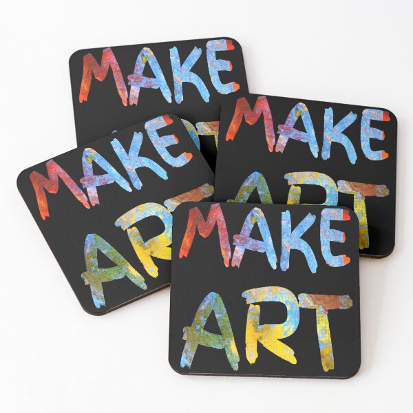Item preview, Make Art | Funny Artistic Humor Painting Artist Teacher Gift designed and sold by Georgiodaccache.