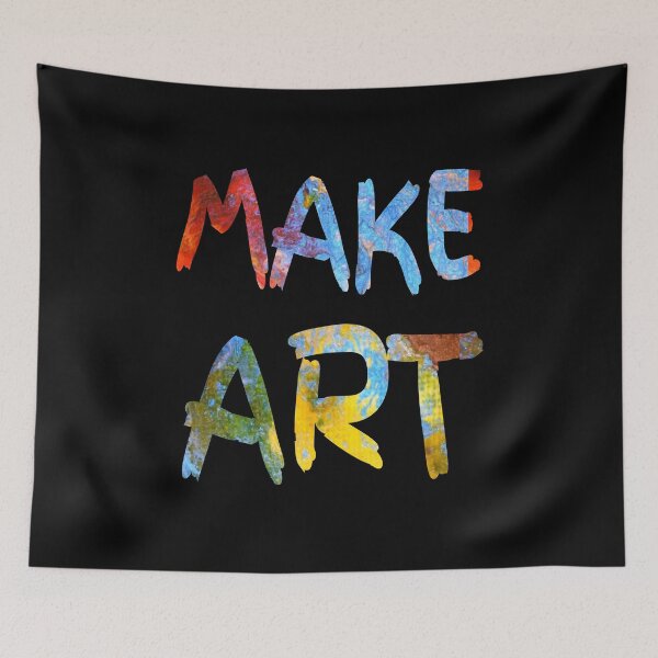 Item preview, Make Art | Funny Artistic Humor Painting Artist Teacher Gift designed and sold by Georgiodaccache.