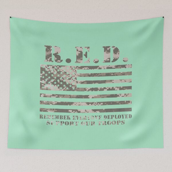 Item preview, Red Support Our Troops Wear Red On Friday Military designed and sold by icecoconut.